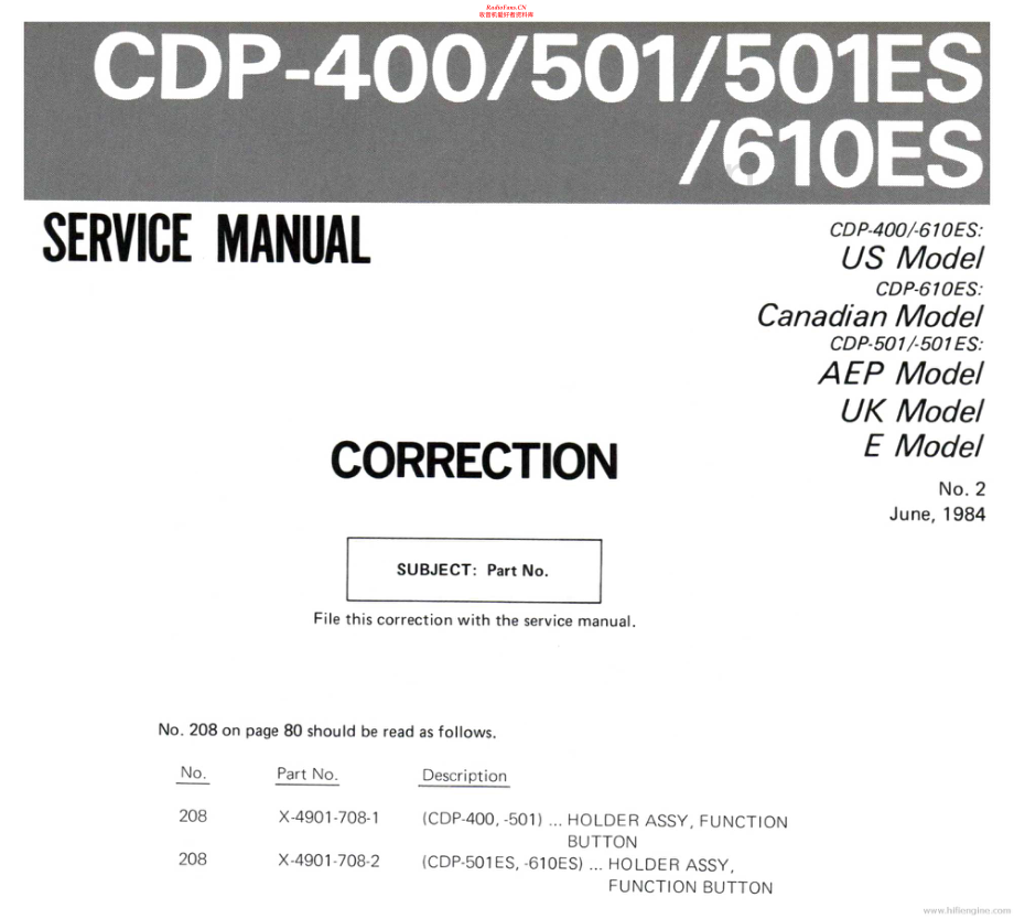 Sony-CDP501ES-cd-cor 维修电路原理图.pdf_第2页