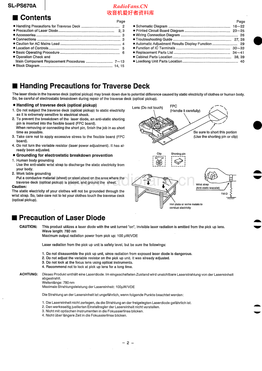 Technics-SLPS670A-cd-sm(1) 维修电路原理图.pdf_第2页