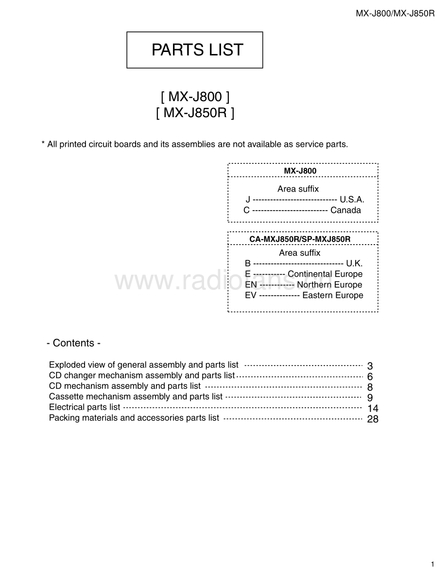 JVC-MXJ800-cs-sm 维修电路原理图.pdf_第3页
