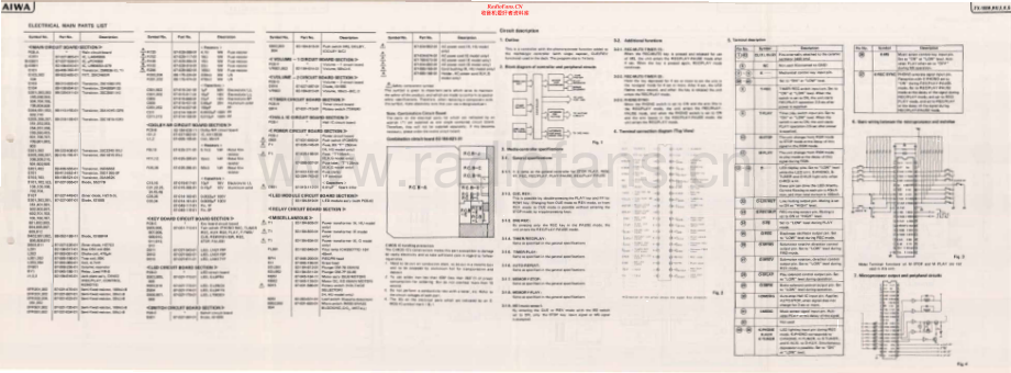 Aiwa-FX100-tape-sch维修电路原理图.pdf_第1页