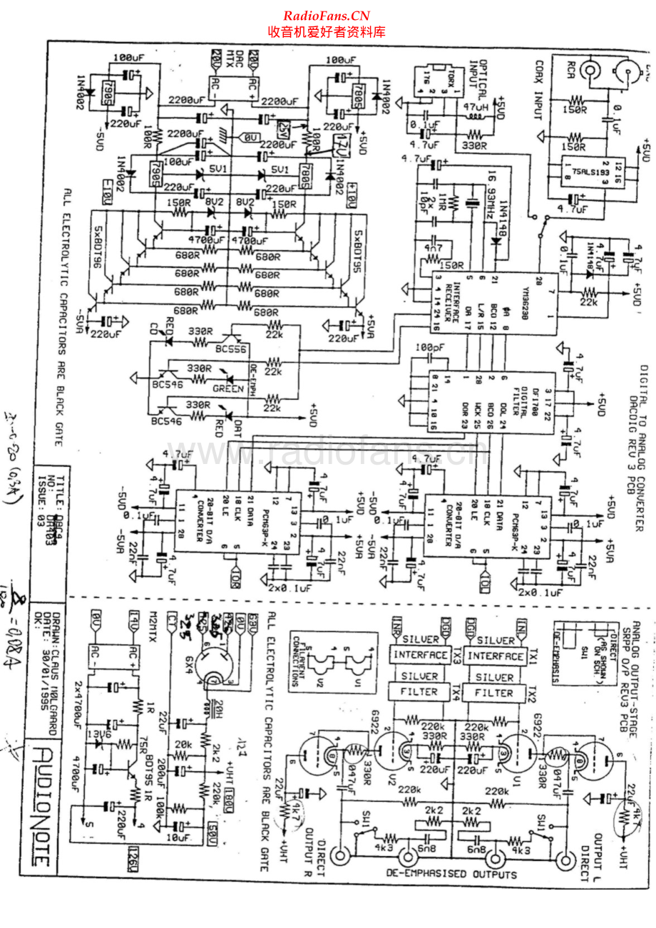 AudioNote-DAC3-dac-sch维修电路原理图.pdf_第1页