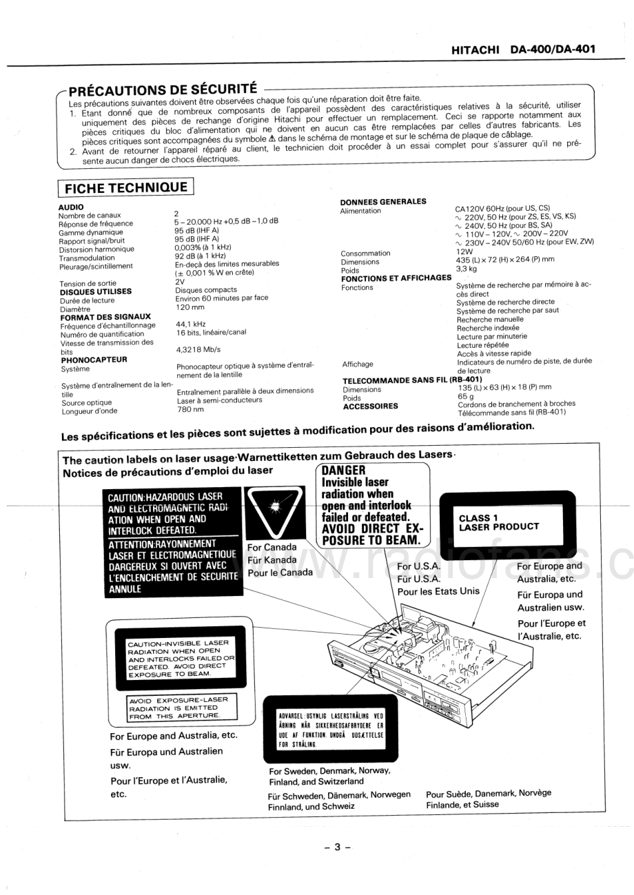 Hitachi-DA400-cd-sm 维修电路原理图.pdf_第3页