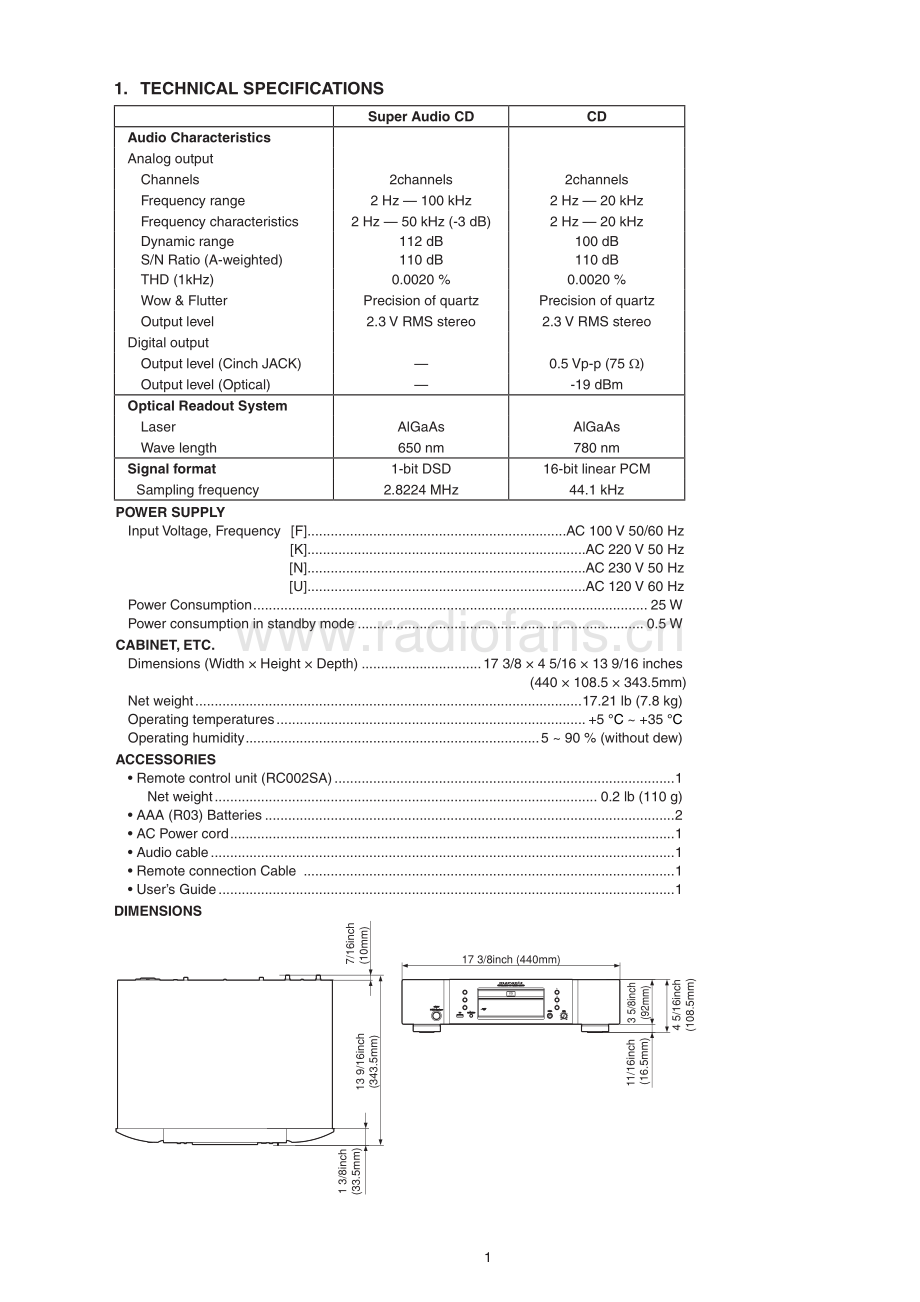 Marantz-SA8003-sacd-sm 维修电路原理图.pdf_第3页