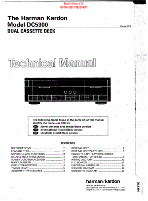 HarmanKardon-DC5300-tape-sm维修电路原理图.pdf