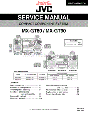 JVC-MXGT80-cs-sm 维修电路原理图.pdf
