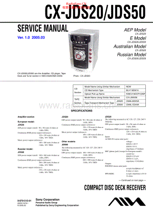 Aiwa-CXJDS50-cs-sm维修电路原理图.pdf
