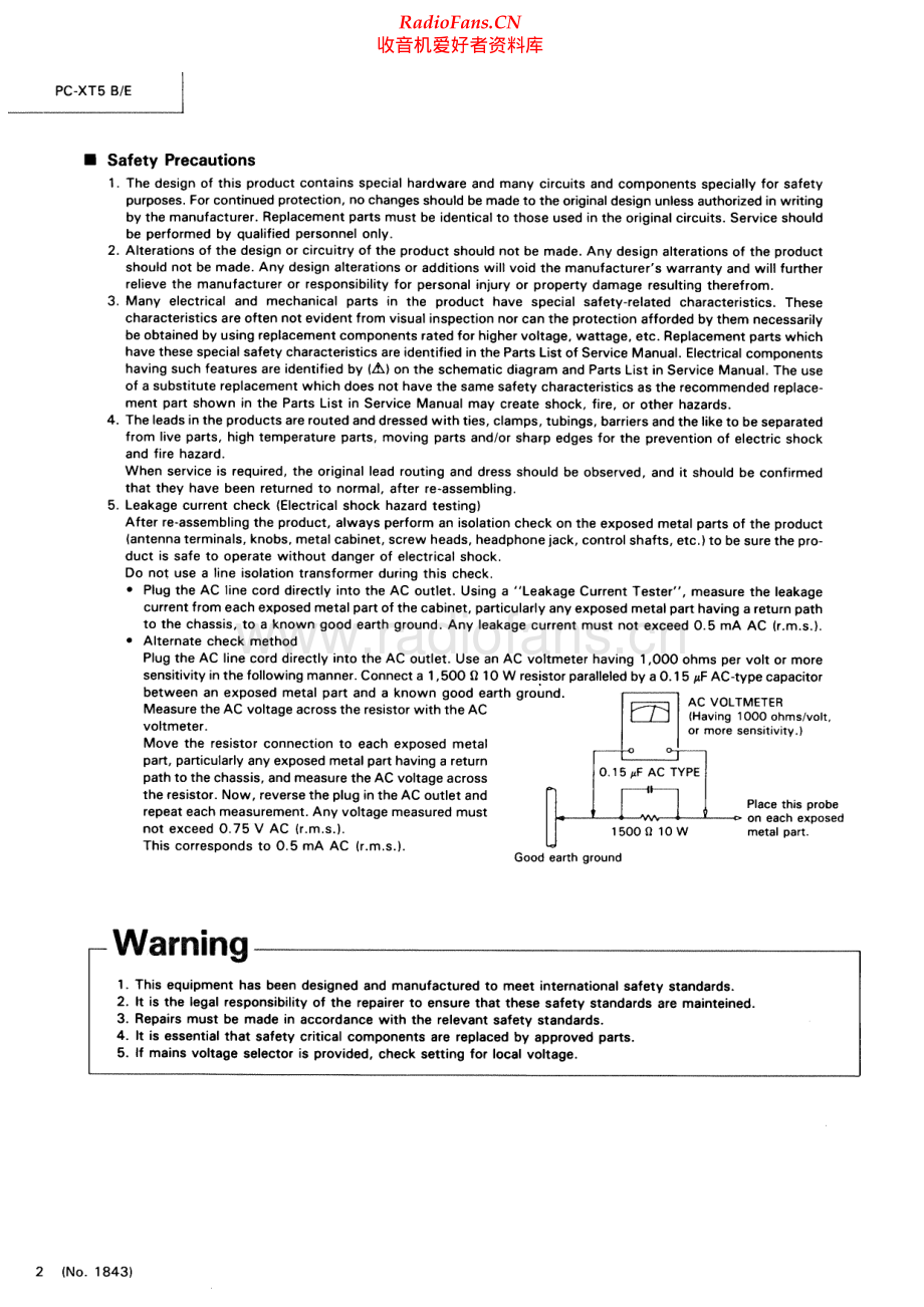 JVC-PCXT5-cs-sm 维修电路原理图.pdf_第2页