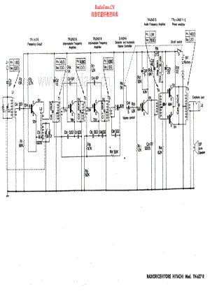 Hitachi-TH627R-pr-sch 维修电路原理图.pdf