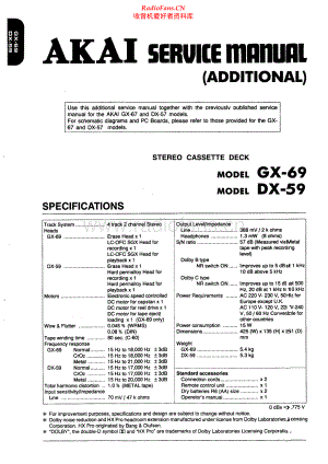 Akai-GX69-tape-sma维修电路原理图.pdf