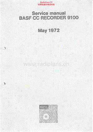 BASF-9100-tape-sm维修电路原理图.pdf