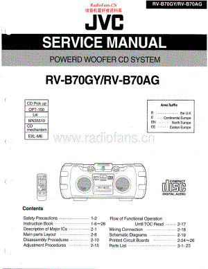 JVC-RVB70-cs-sm 维修电路原理图.pdf