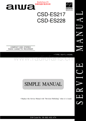 Aiwa-CSDES228-pr-sm维修电路原理图.pdf