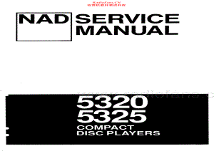 NAD-5320-cd-sm 维修电路原理图.pdf