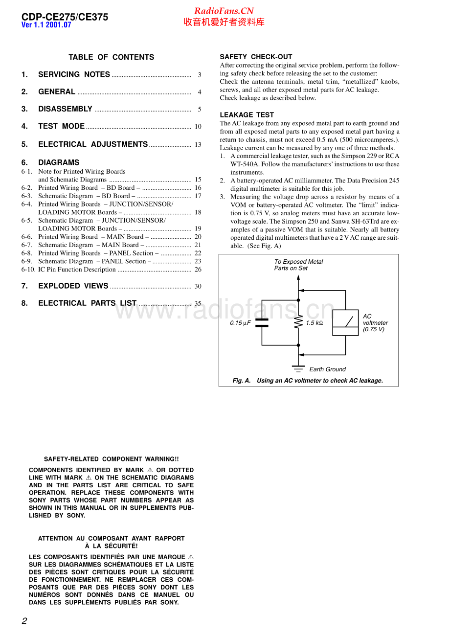 Sony-CDPCE375-cd-sm 维修电路原理图.pdf_第2页