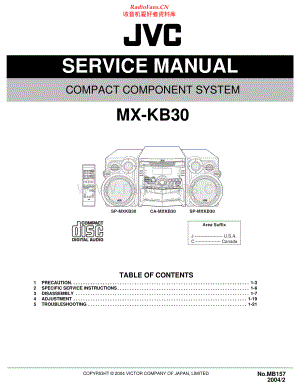JVC-MXKB30-cs-sm 维修电路原理图.pdf