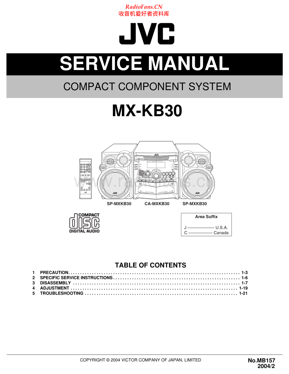 JVC-MXKB30-cs-sm 维修电路原理图.pdf_第1页