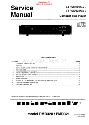 Marantz-PMD320-cd-sm 维修电路原理图.pdf
