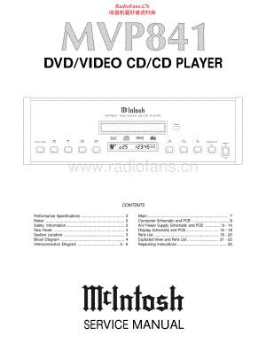 McIntosh-MVP841-cd-sm 维修电路原理图.pdf