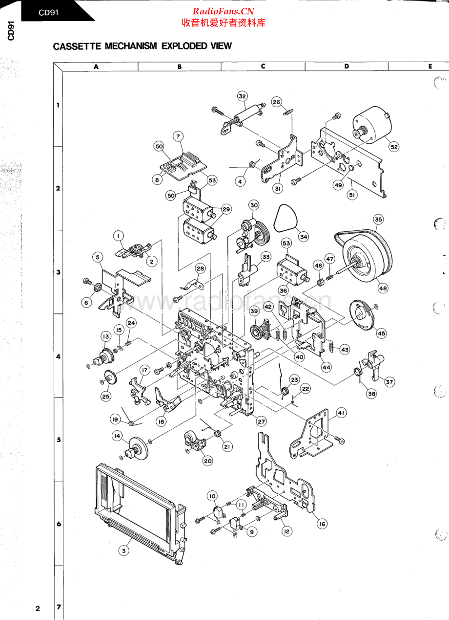 HarmanKardon-CD91-tape-sm维修电路原理图.pdf_第2页