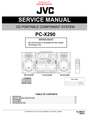 JVC-PCX290-cs-sm 维修电路原理图.pdf