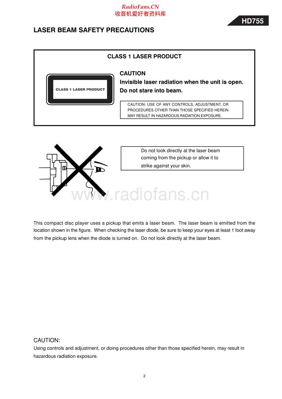 HarmanKardon-HD755-cd-sm维修电路原理图.pdf_第2页