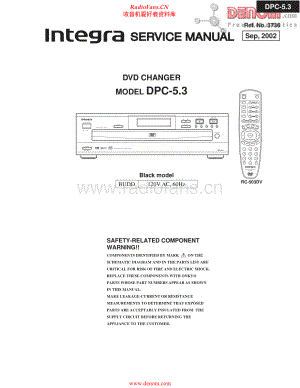 Integra-DPC5_3-cd-sm 维修电路原理图.pdf