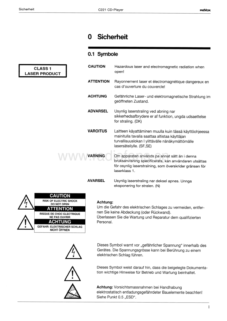 Revox-C221-cd-sm 维修电路原理图.pdf_第3页