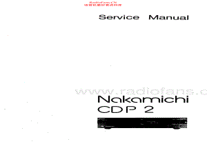Nakamichi-CDP2-cd-sm 维修电路原理图.pdf
