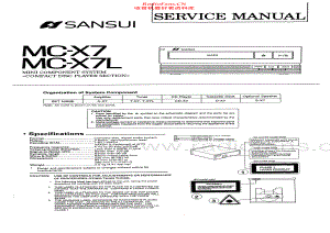 Sansui-MCX7-cd-sm 维修电路原理图.pdf