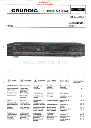Grundig-CD8400_MK2-cd-sm维修电路原理图.pdf