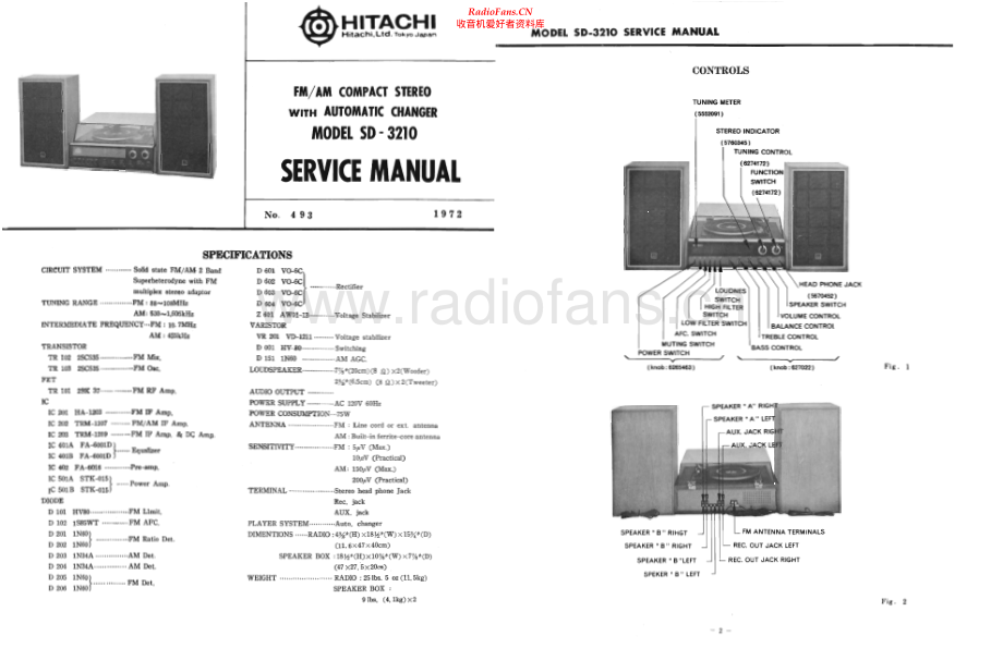Hitachi-SD3210-mc-sm 维修电路原理图.pdf_第1页