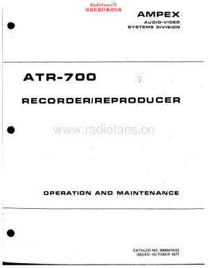 Ampex-ATR700-tape-sm维修电路原理图.pdf