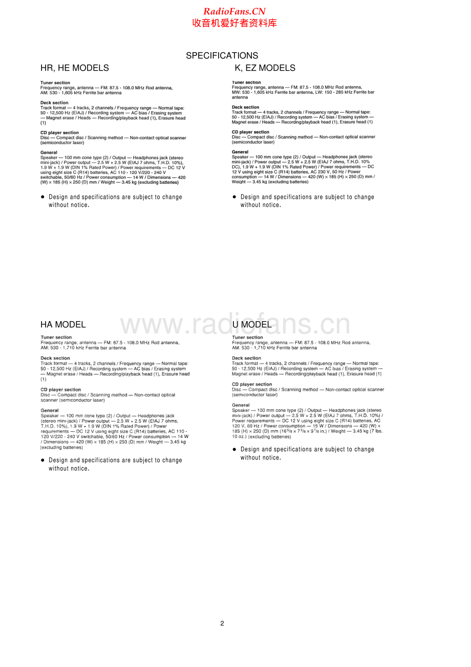 Aiwa-CSDA170-pr-smr维修电路原理图.pdf_第2页