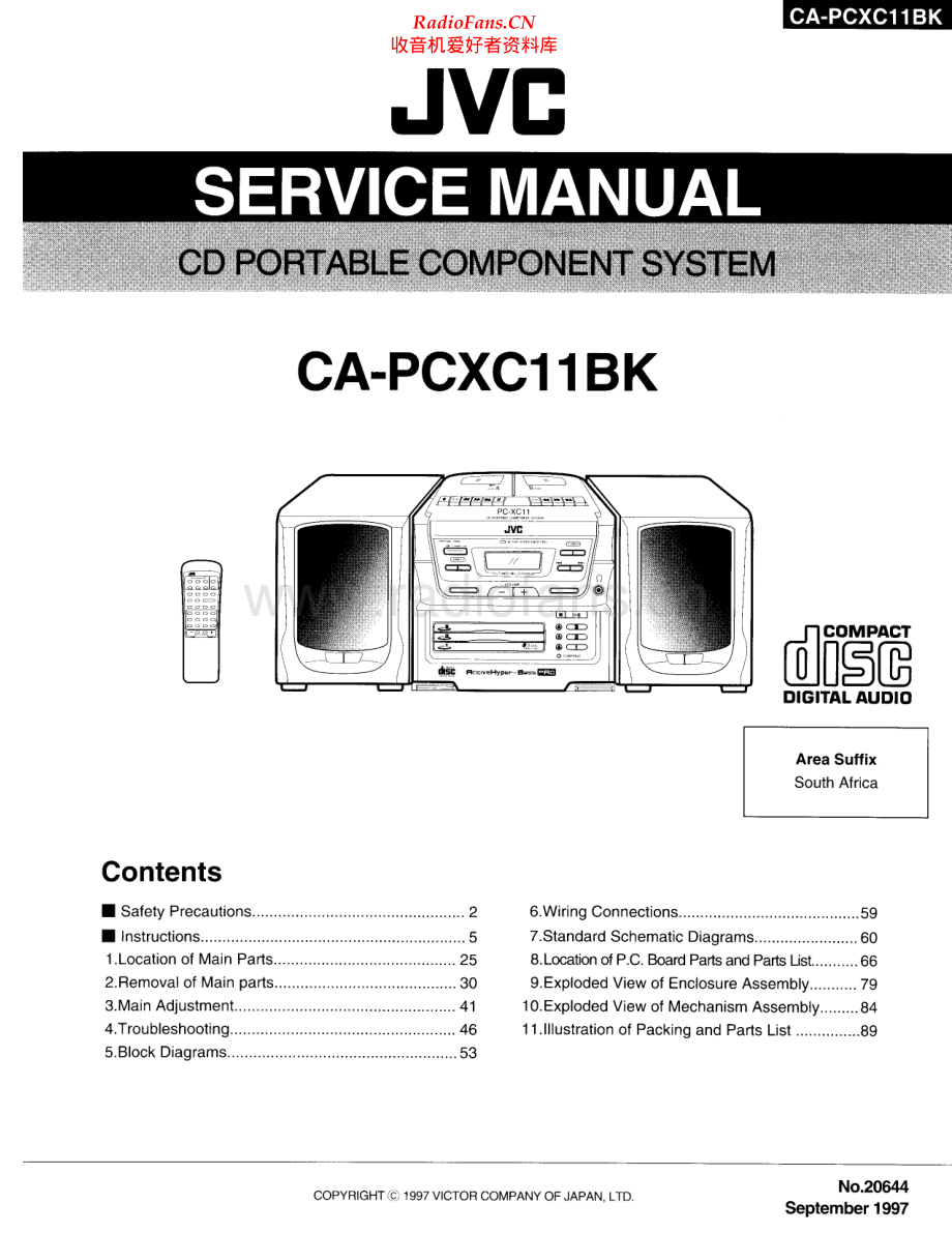 JVC-CAPCXC11BK-cs-sm 维修电路原理图.pdf_第1页