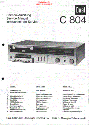 Dual-C804-tape-sm维修电路原理图.pdf