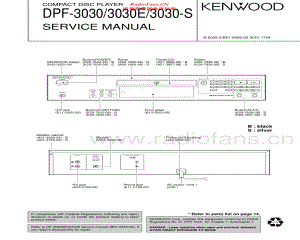 Kenwood-DPF3030-cd-sm 维修电路原理图.pdf
