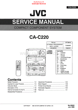 JVC-CAC220-cs-sm 维修电路原理图.pdf