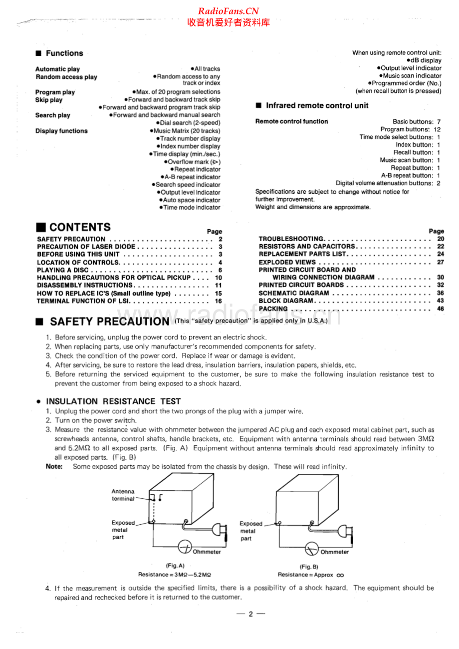 Technics-SLP520-cd-sm 维修电路原理图.pdf_第2页