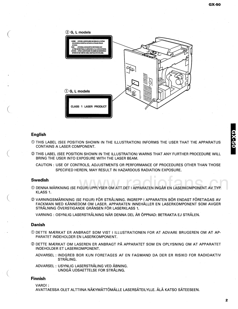 Yamaha-GX50-cs-sm 维修电路原理图.pdf_第3页