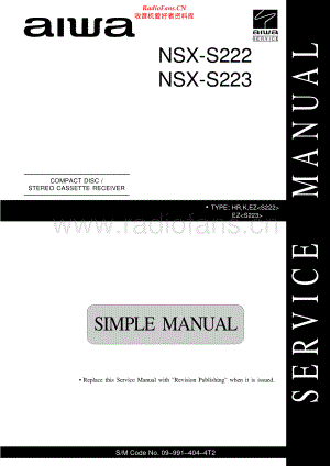 Aiwa-NSXS223-cs-ssm维修电路原理图.pdf