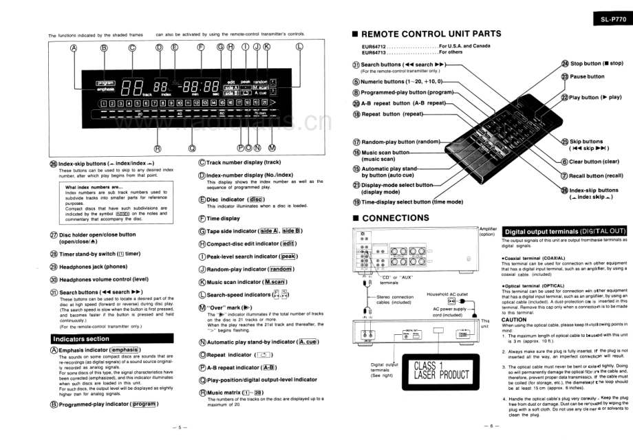 Technics-SLP770-cd-sm 维修电路原理图.pdf_第3页