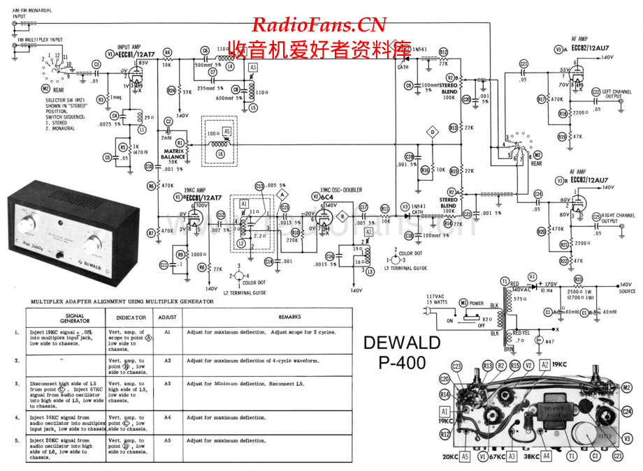 DeltecPrecision-P400-tape-sch维修电路原理图.pdf_第1页