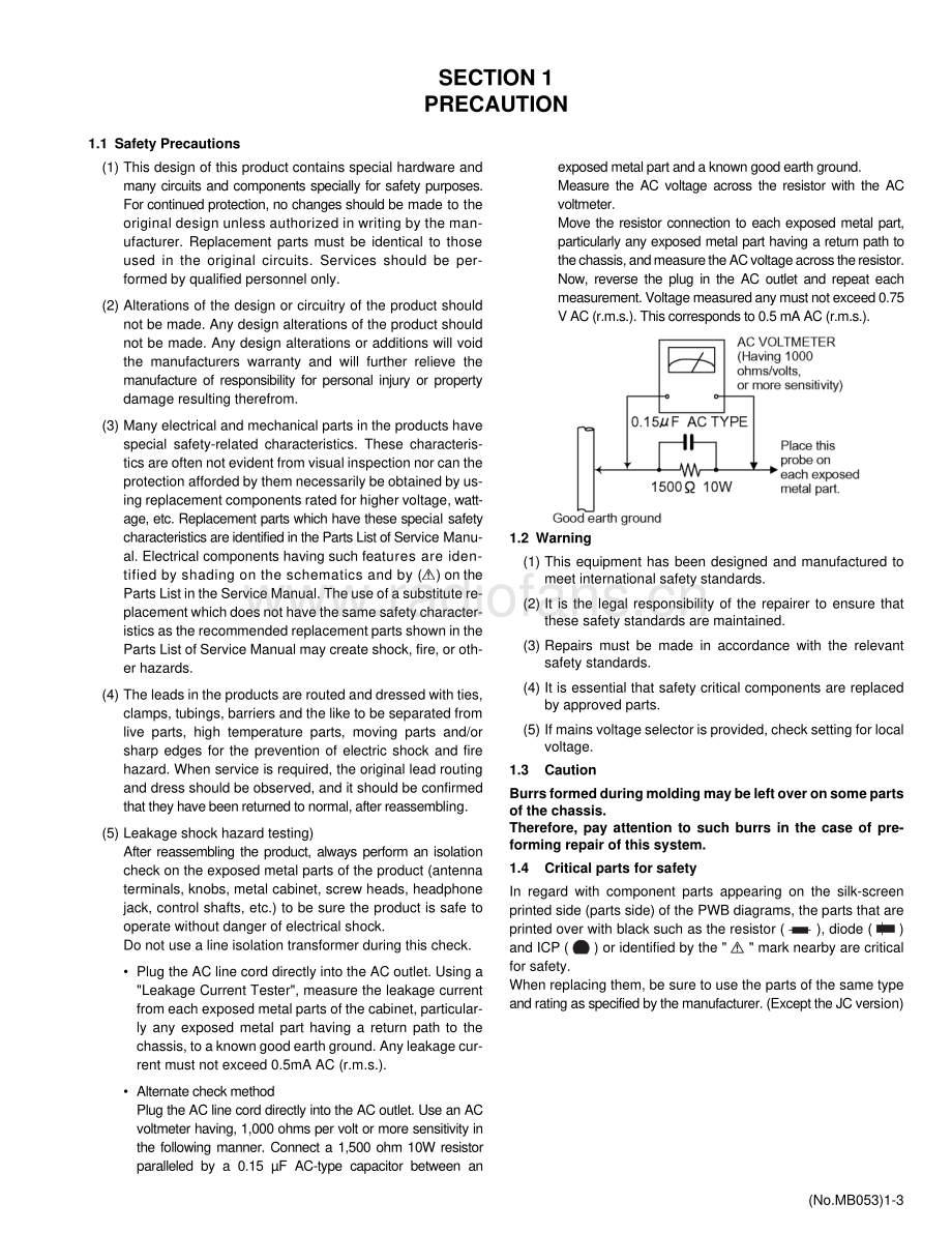 JVC-UXH35-cs-sm 维修电路原理图.pdf_第3页