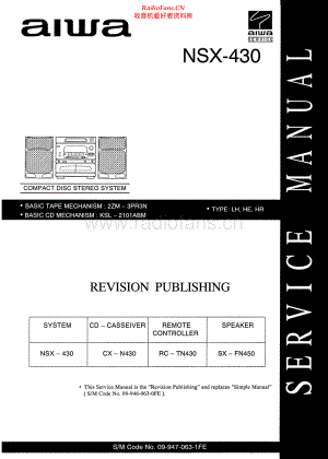 Aiwa-NSX430-cs-sm维修电路原理图.pdf