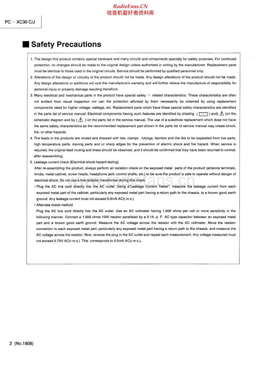 JVC-PCXC30-cs-sm 维修电路原理图.pdf_第2页