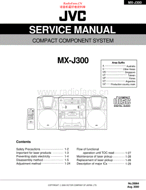 JVC-MXJ300-cs-sm 维修电路原理图.pdf