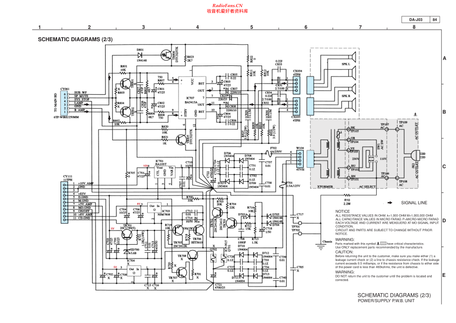 Denon-DAJ03-cs-sch维修电路原理图.pdf_第2页