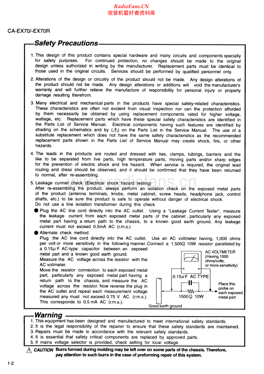 JVC-CAEX70-cs-sm 维修电路原理图.pdf_第2页