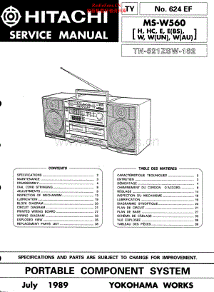 Hitachi-MSW560-mc-sm 维修电路原理图.pdf