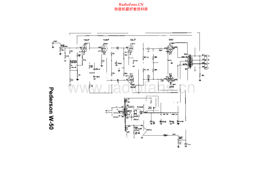 Pederson-W50-pwr-sch2 维修电路原理图.pdf_第1页
